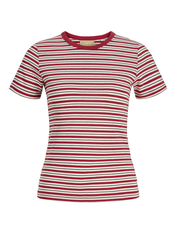 JXGIGI STR SS STRIPE TEE JRS EXP LN, Scarlet Sage/Vanilla Ice & Demitass 177240002 Bild 1