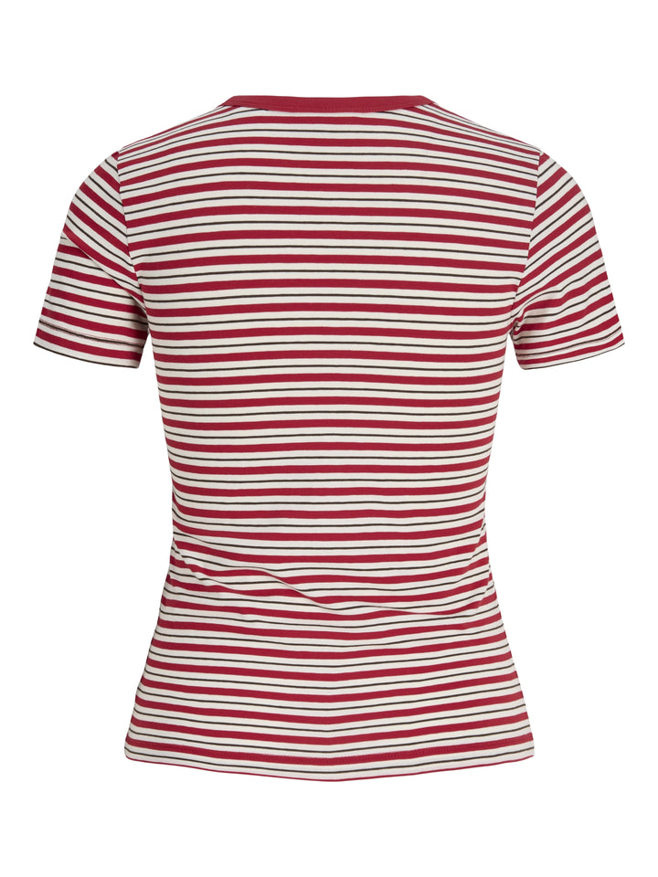 JXGIGI STR SS STRIPE TEE JRS EXP LN, Scarlet Sage/Vanilla Ice & Demitass 177240002 Bild 3