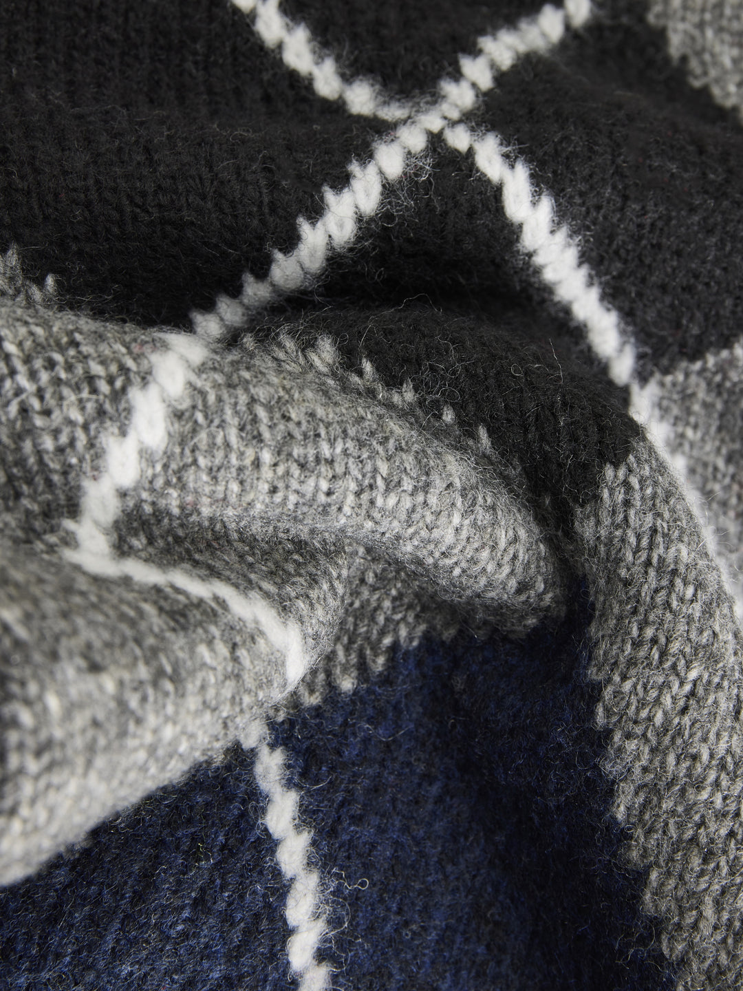 JXHARVI CARDIGAN KNIT, Dark Grey Melange 179084 Bild 4