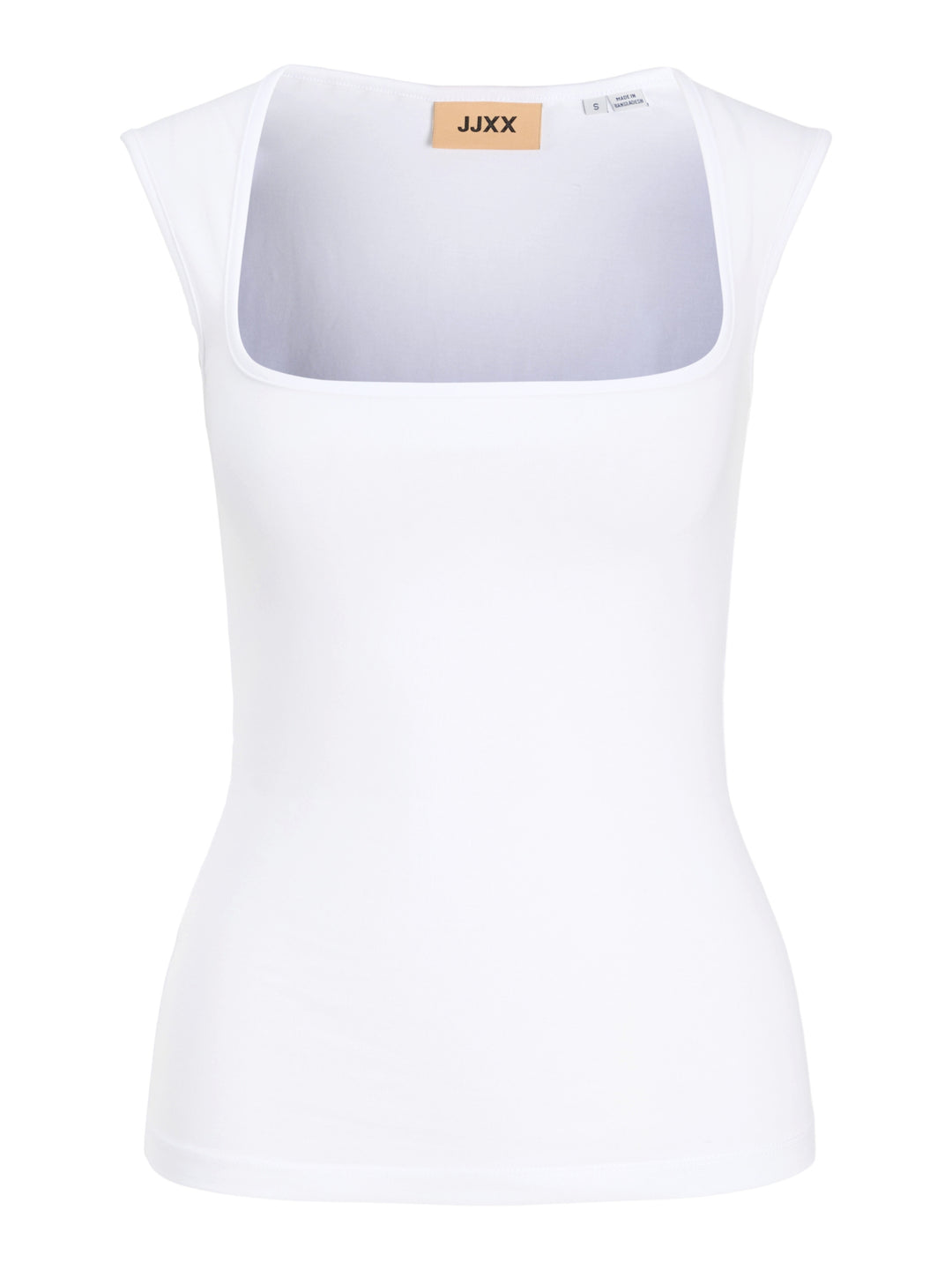 JXISABELLA GIGI STR SL TOP JRS NOOS, Bright White 177627 Bild 1