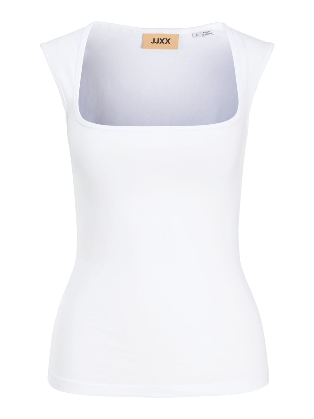 JXISABELLA GIGI STR SL TOP JRS NOOS, Bright White 177627 Bild 1