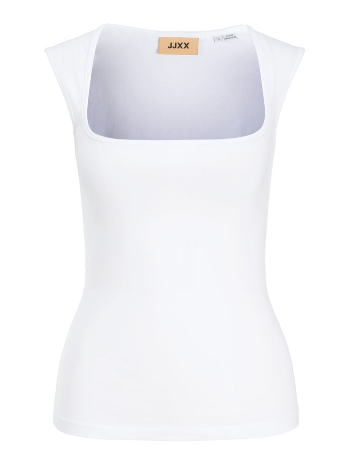 JXISABELLA GIGI STR SL TOP JRS NOOS, Bright White 177627 Bild 1