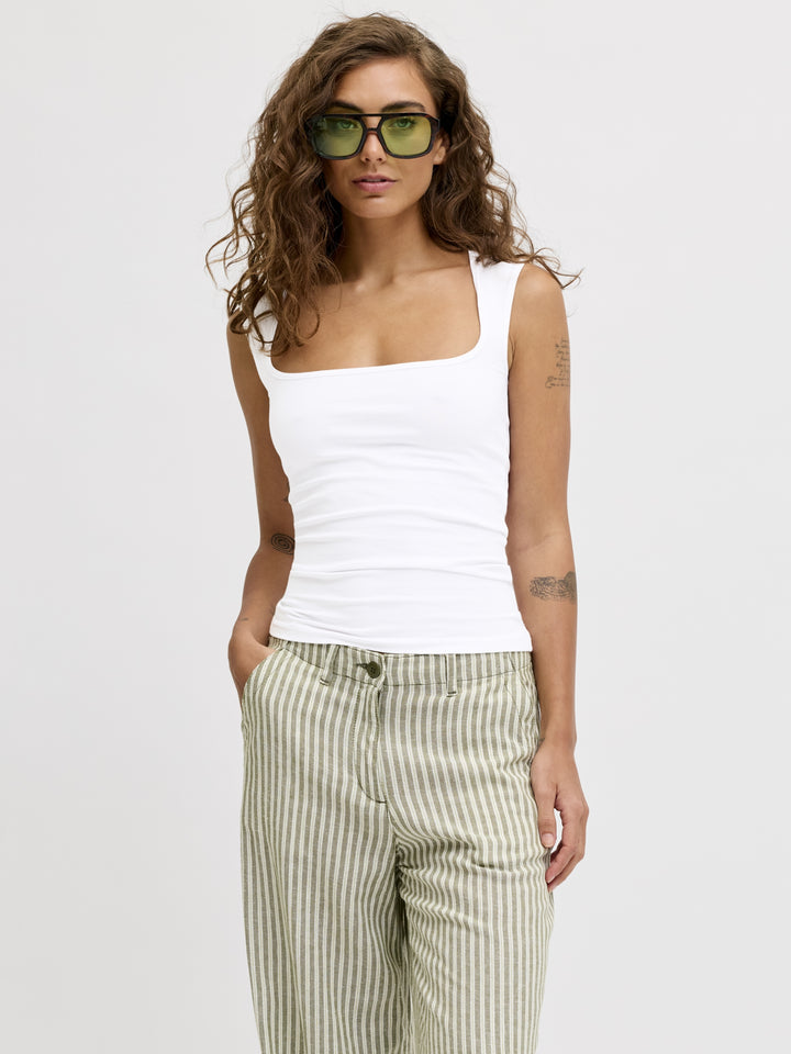 JXISABELLA GIGI STR SL TOP JRS NOOS, Bright White 177627 Bild 5