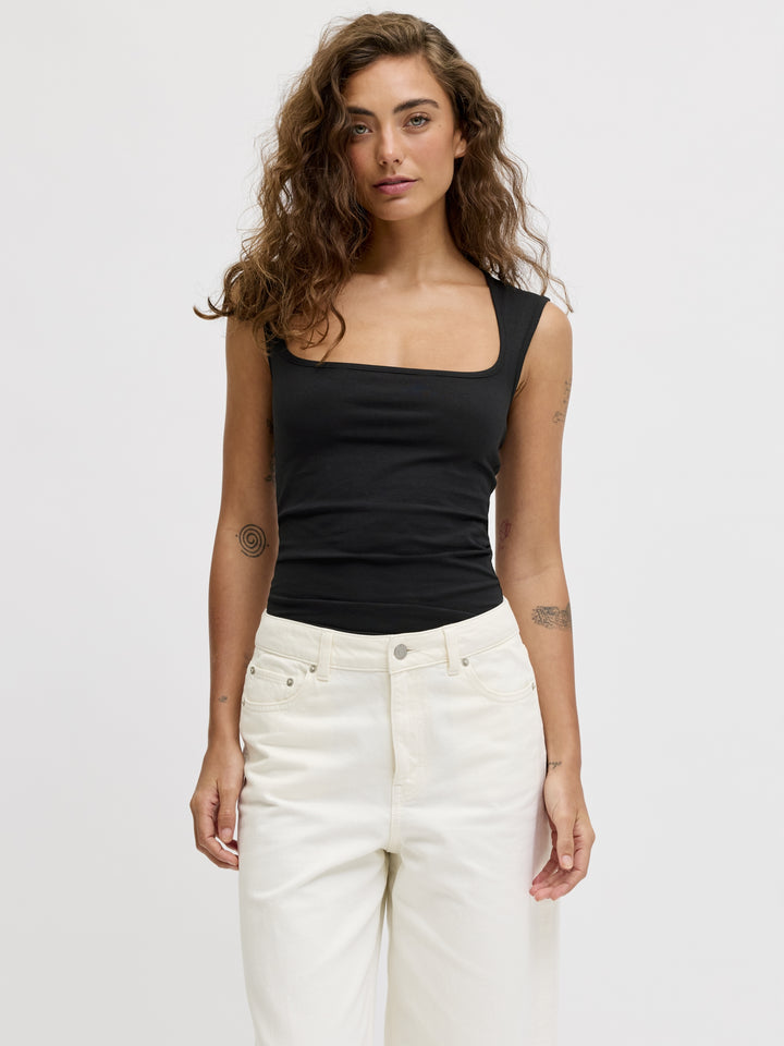 JXISABELLA GIGI STR SL TOP JRS NOOS, Black 178012 Bild 5