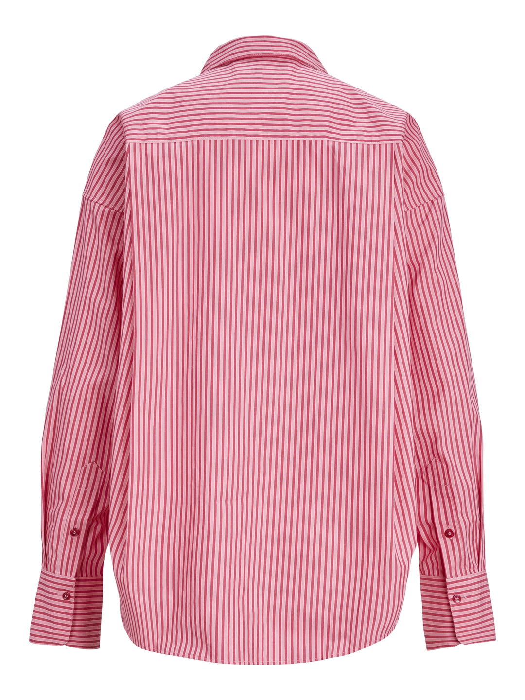 JXJAMIE LS RELAXED POPLIN SHIRT WVN, Cerise/STRIPE 177424008 Bild 2