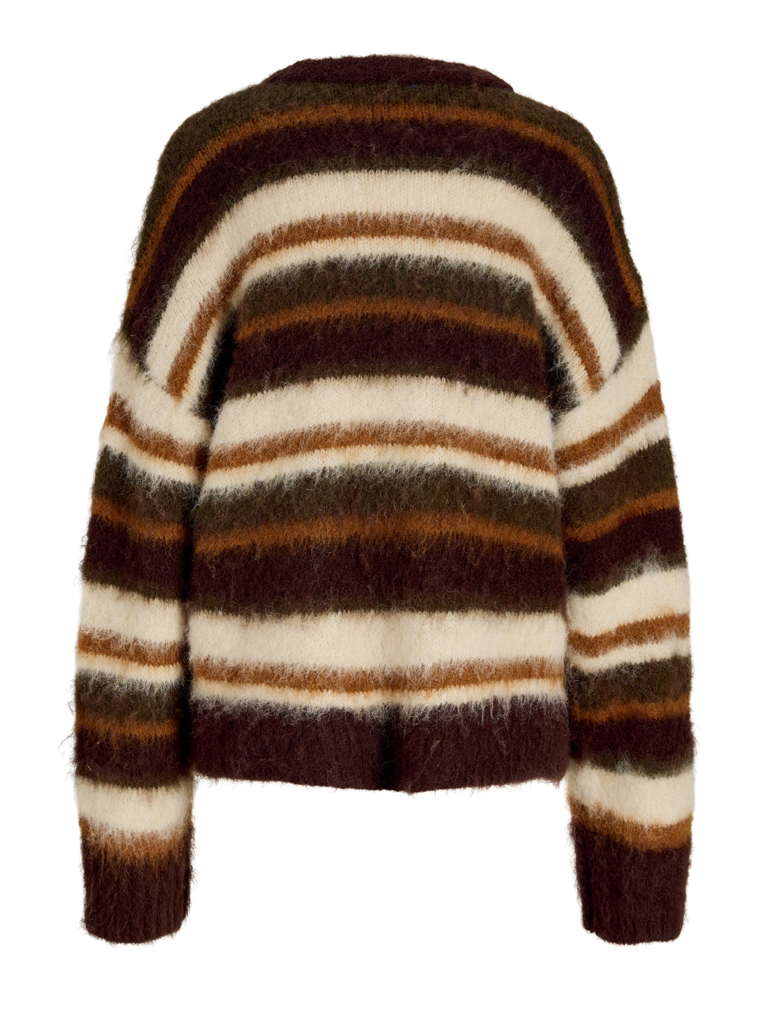 JXJOE CREW NECK KNIT, Fudge//Multi stripes 176966001 Bild 4