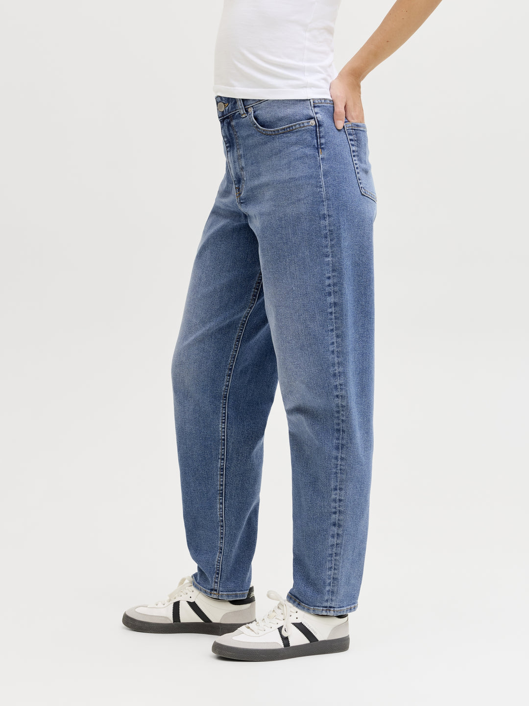 JXLISBON MOM HW C4115 JEANS DNM NOO, Medium Blue Denim 175865 Bild 9