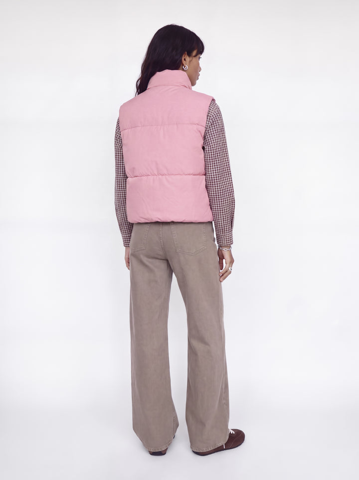JXMAEVE PUFFER VEST OTW, Orchid Smoke 177315 Bild 5
