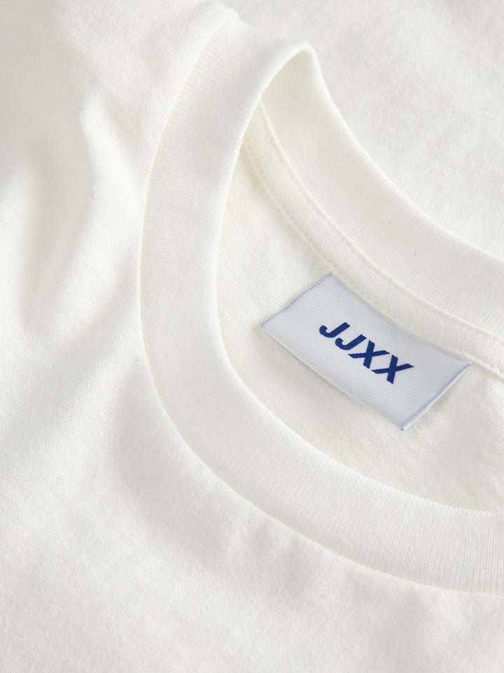 JXMILLOW LOOSE SS TEE JRS STYDSS26, Cloud Dancer/COFFEE CLUB 177642003 Bild 3