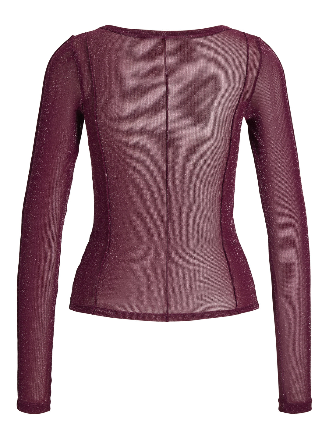 JXMINNA MESH GLITTER LS TOP WVN, Winetasting 176841 Bild 3