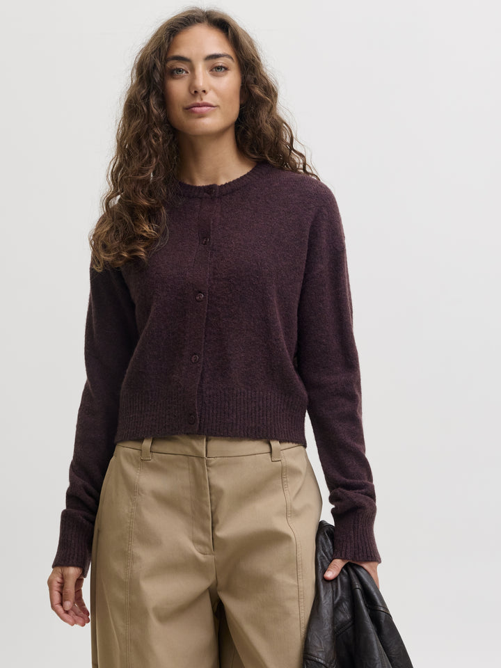 JXNATALIE DIVERSE CARDIGAN KNIT SN, Winetasting 176841 Bild 4