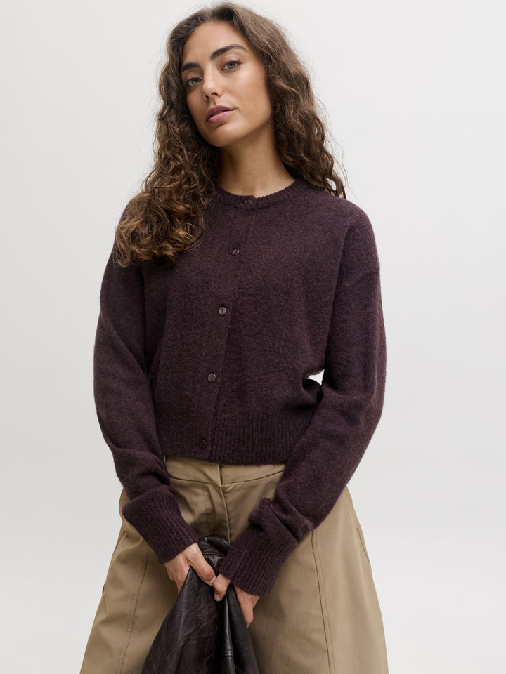 JXNATALIE DIVERSE CARDIGAN KNIT SN, Winetasting 176841 Bild 7