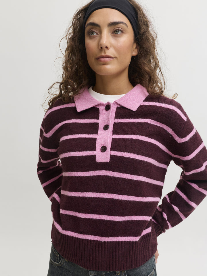 JXRUBY POLO NECK KNIT SN, Orchid Smoke 177315 Bild 5
