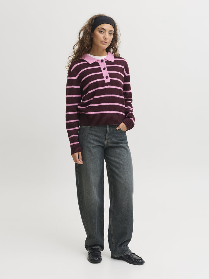 JXRUBY POLO NECK KNIT SN, Orchid Smoke 177315 Bild 8