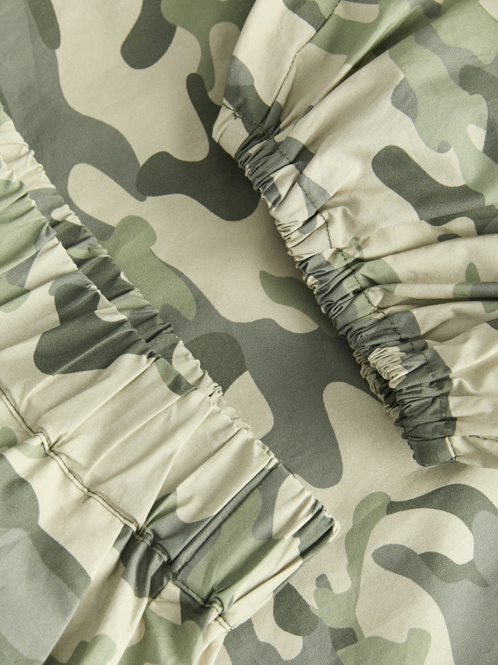 JXSARA BALLON MW PANTS WVN LN, Olive Night/CAMO 176065001 Bild 4