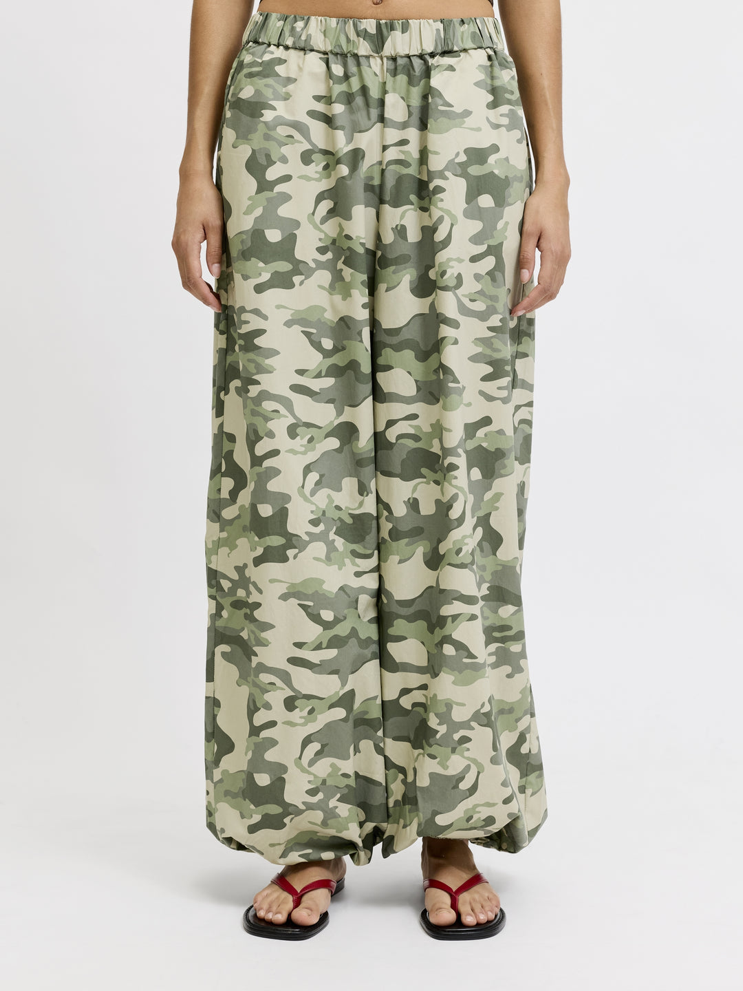 JXSARA BALLON MW PANTS WVN LN, Olive Night/CAMO 176065001 Bild 5