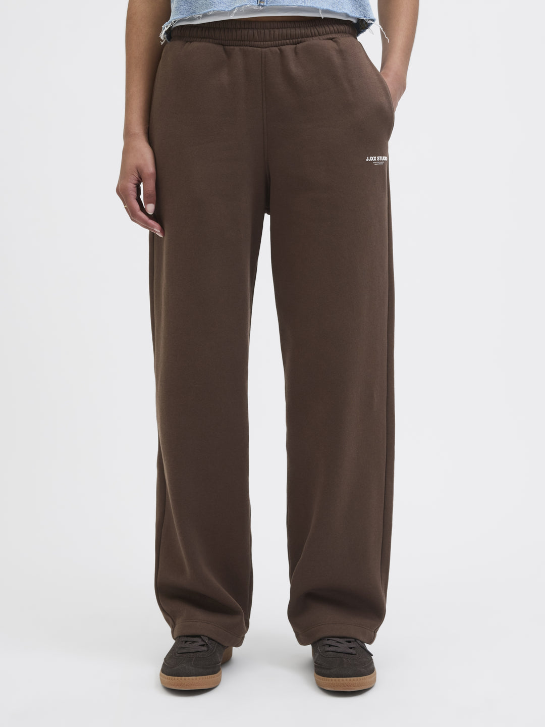 JXSTUDIO VESTERBRO HW PANT SWT NOOS, Bracken/BRIGHT WHITE JJXX STUDIO 176126005 Bild 5