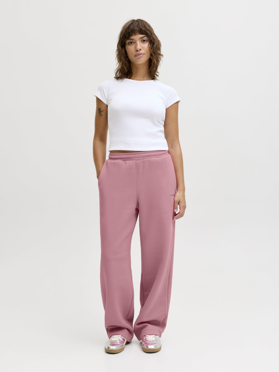 JXSTUDIO VESTERBRO HW PANT SWT NOOS, Morning Glory/Sangria Sunset JJXX L 177299008 Bild 7