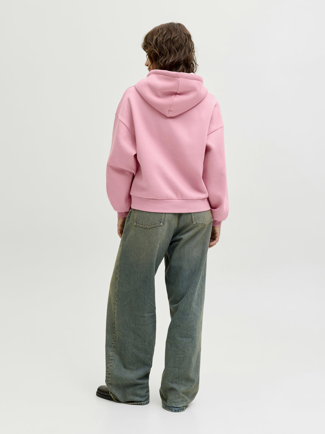 JXSTUDIO VESTERBRO LS RLX HOOD SWT, Morning Glory/SANGRIA SUNSET JJXX L 177299005 Bild 5