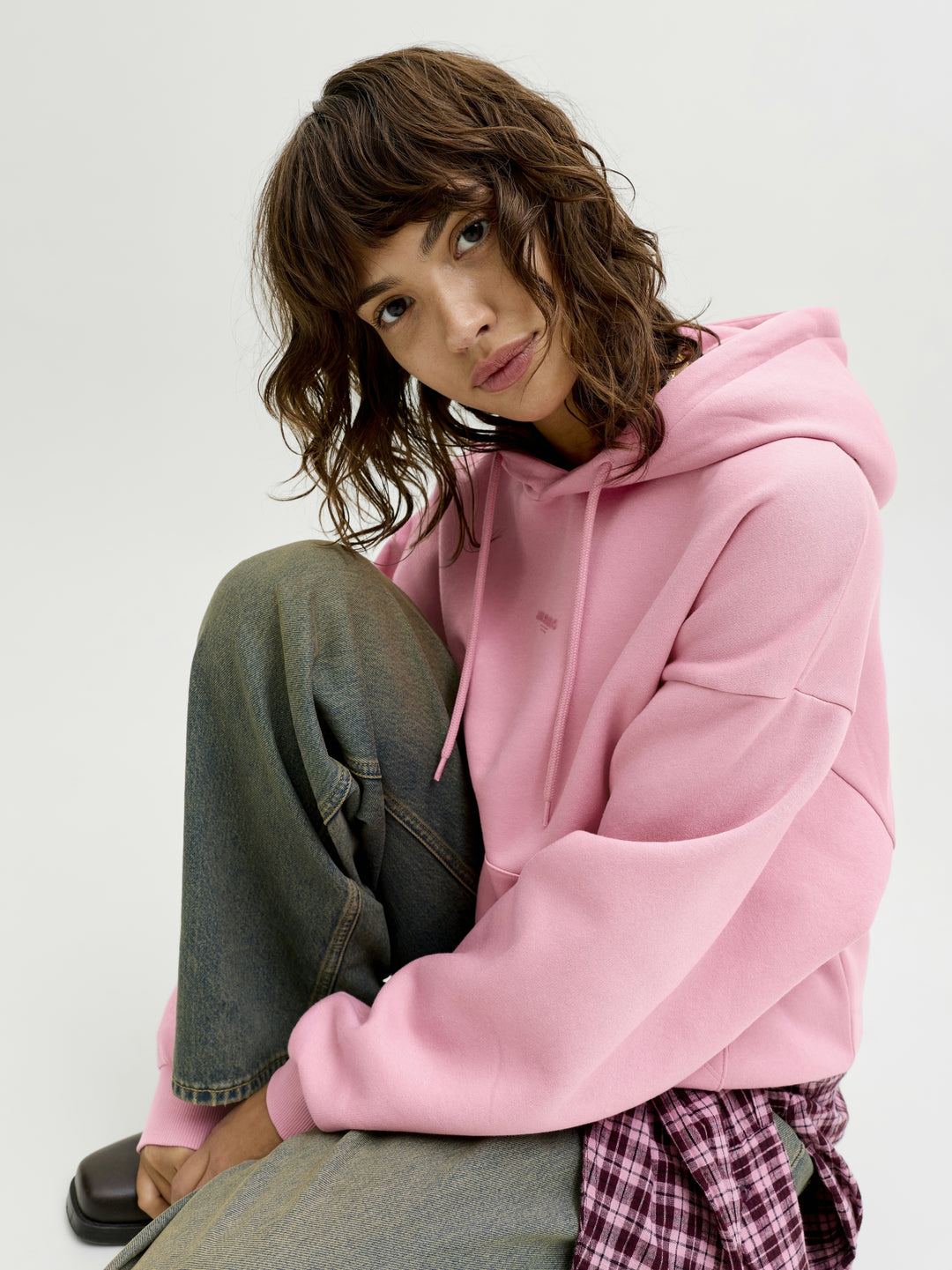 JXSTUDIO VESTERBRO LS RLX HOOD SWT, Morning Glory/SANGRIA SUNSET JJXX L 177299005 Bild 7