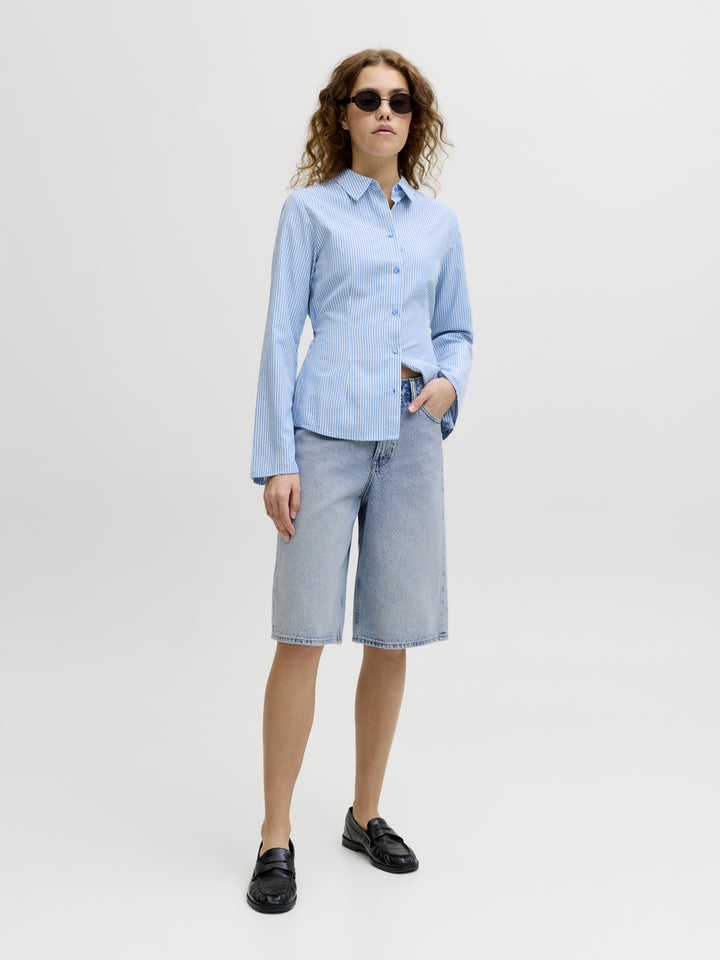 JXTOKYO LONG HW SHORTS DNM LN, Light Blue Denim 175852 Bild 6