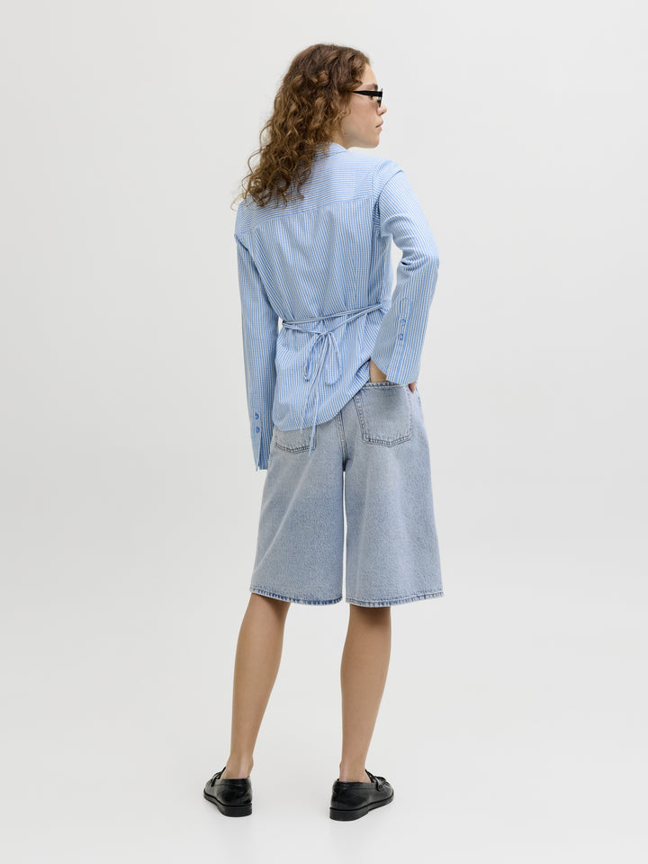 JXTOKYO LONG HW SHORTS DNM LN, Light Blue Denim 175852 Bild 7