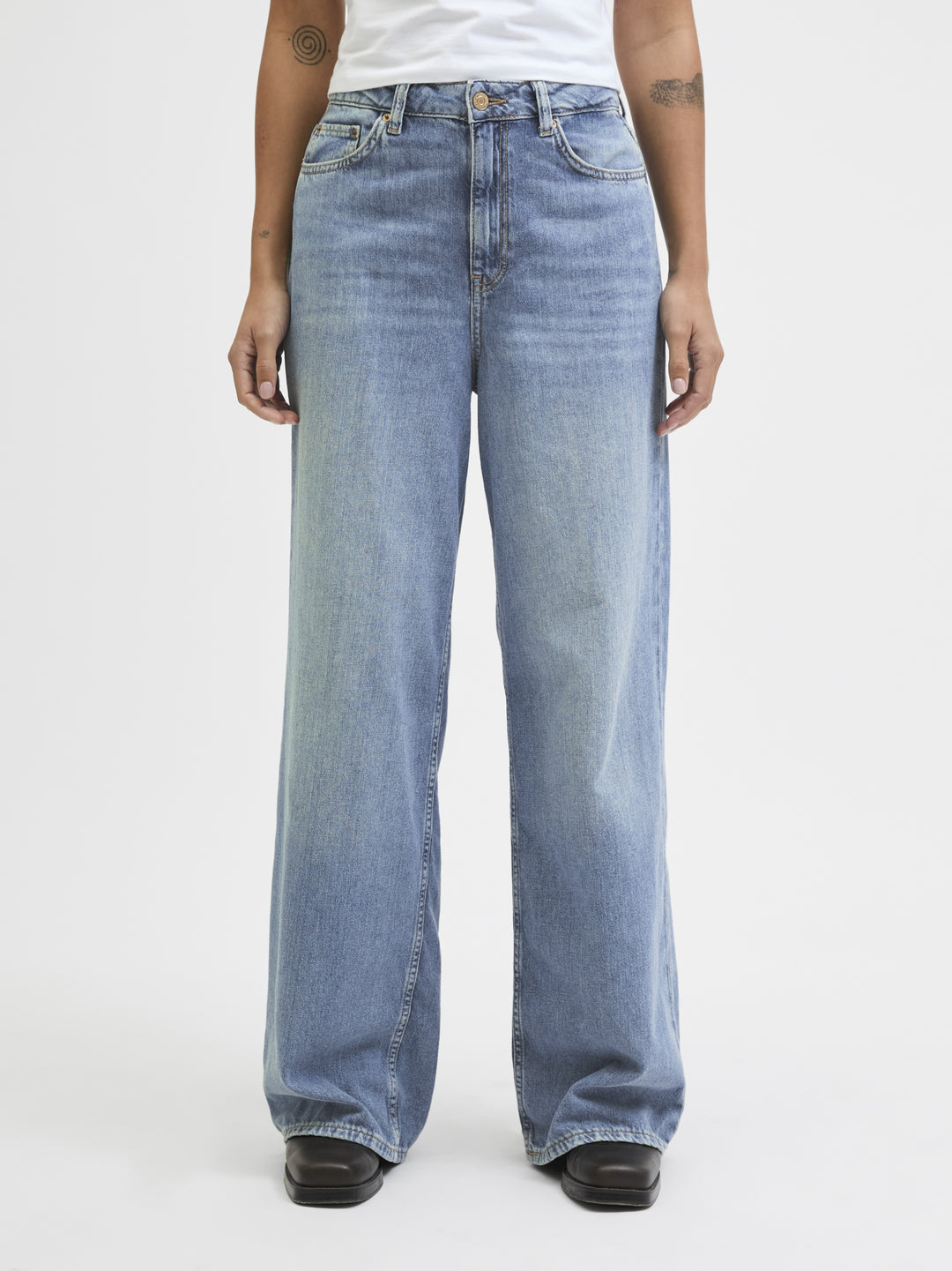 JXTOKYO WIDE HW JEANS R6078 DNM NOO, Light Blue Denim 175852 Bild 5