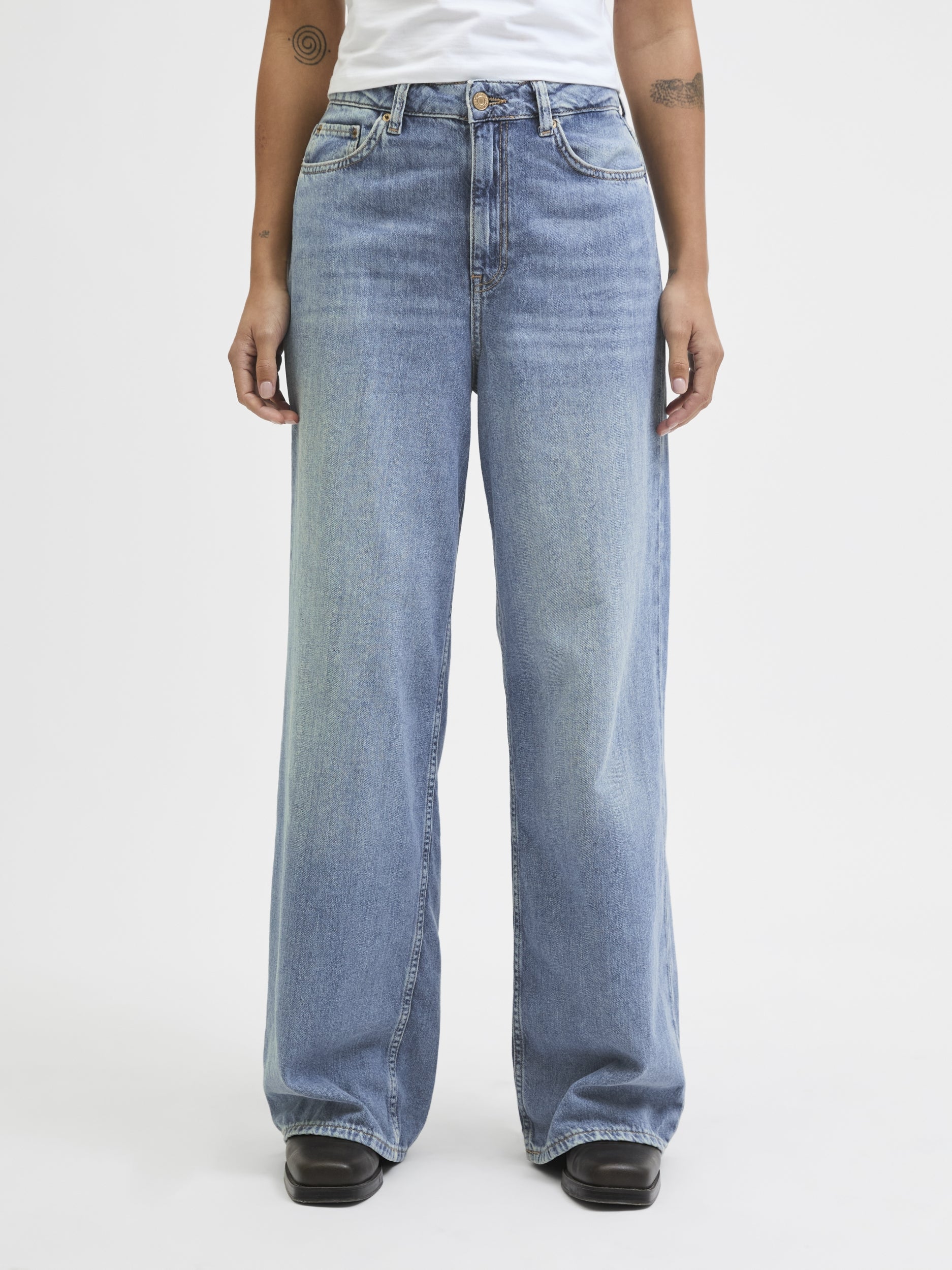 JXTOKYO WIDE HW JEANS R6078 DNM NOO, Light Blue Denim 175852 Bild 5