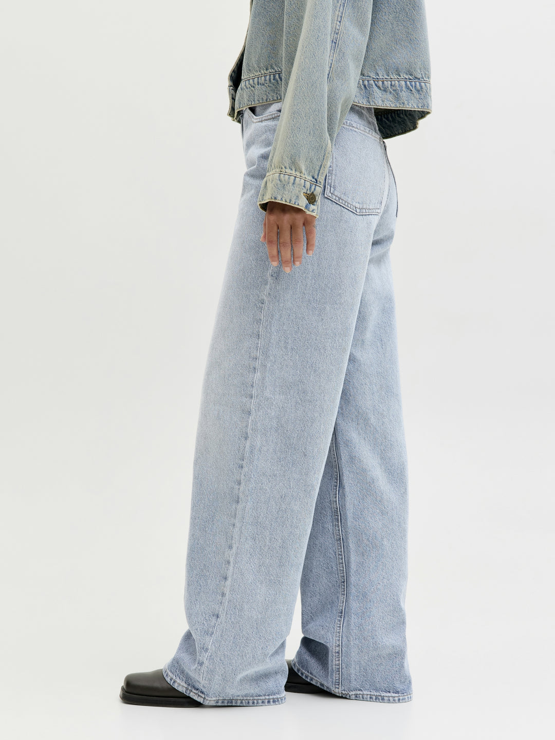JXTOKYO WIDE HW R400 DNM NOOS, Light Blue Denim 175852 Bild 6