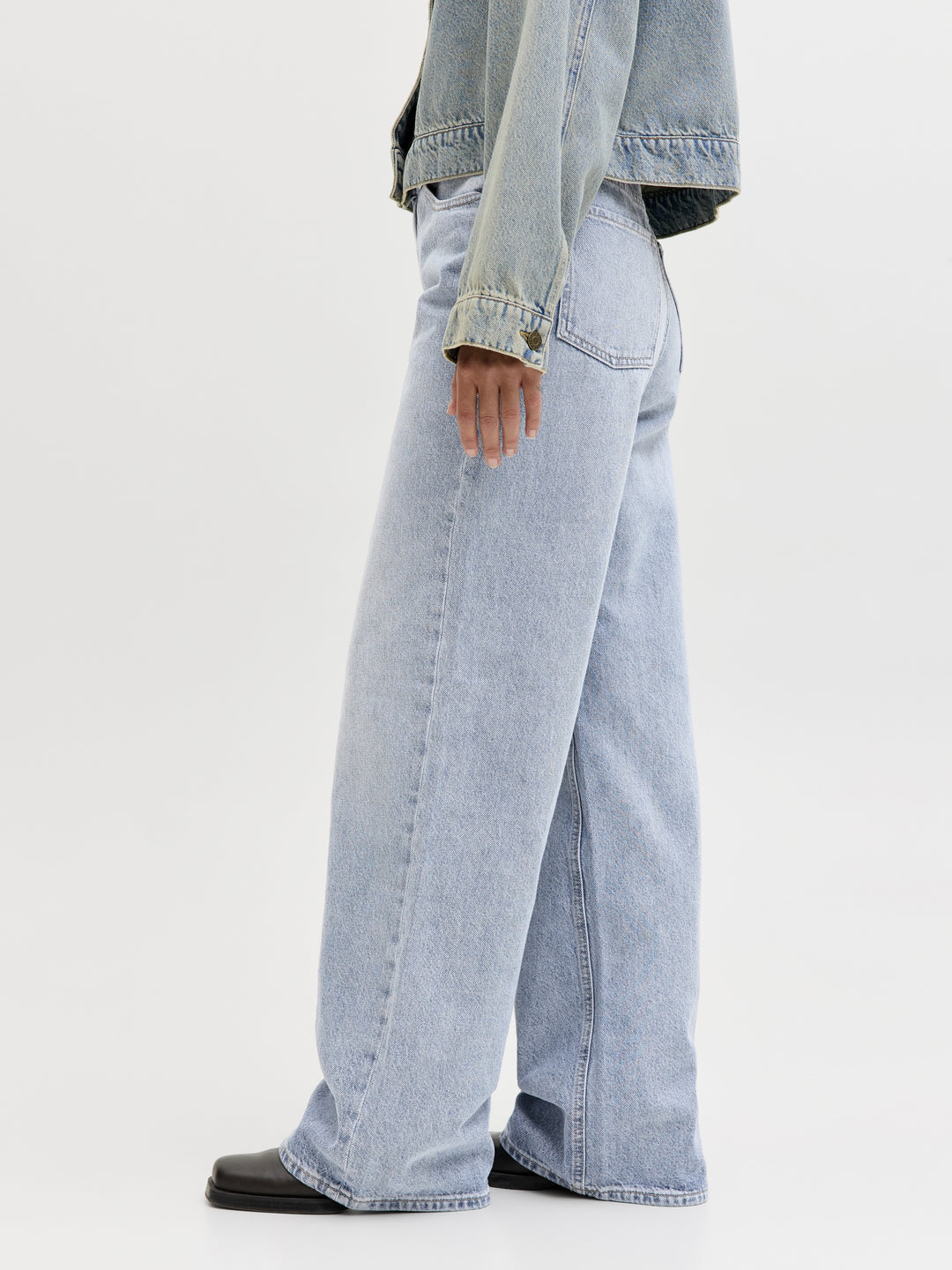 JXTOKYO WIDE HW R400 DNM NOOS, Light Blue Denim 175852 Bild 7