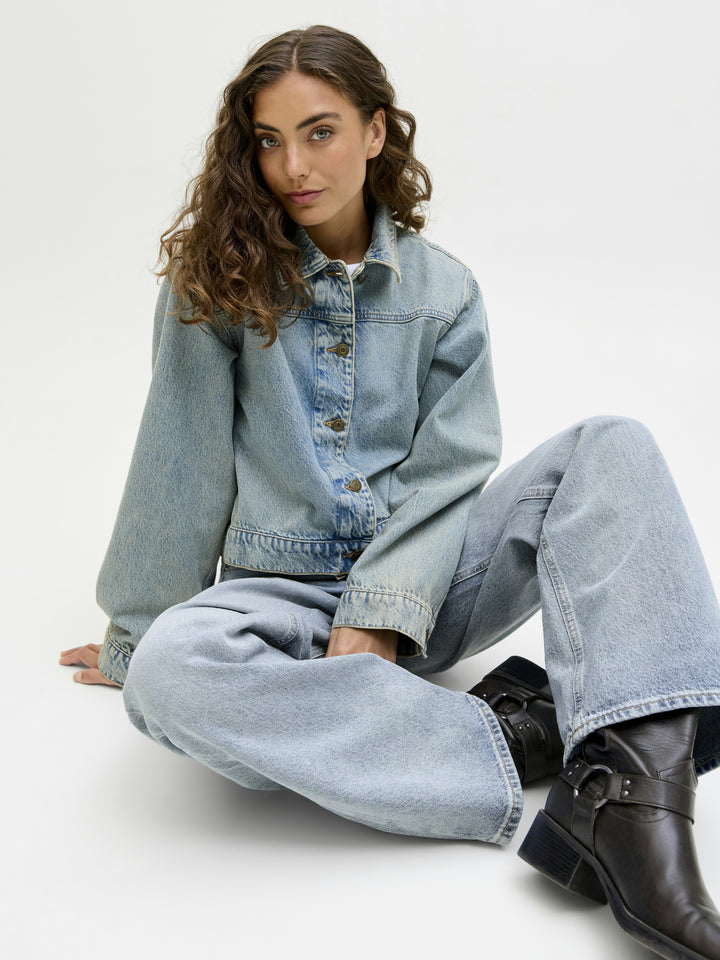 JXTOKYO WIDE HW R400 DNM NOOS, Light Blue Denim 175852 Bild 7