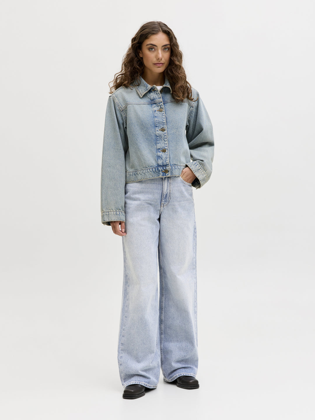 JXTOKYO WIDE HW R400 DNM NOOS, Light Blue Denim 175852 Bild 8