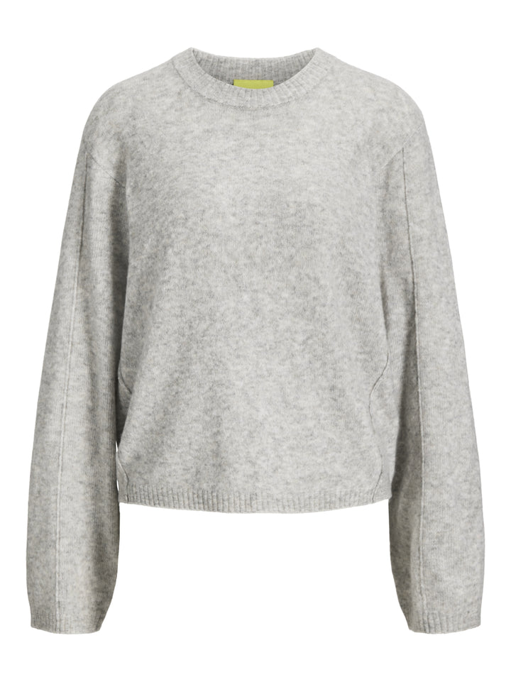 JXVALERIA CREW NECK KNIT, Light Grey Melange 179085 Bild 1