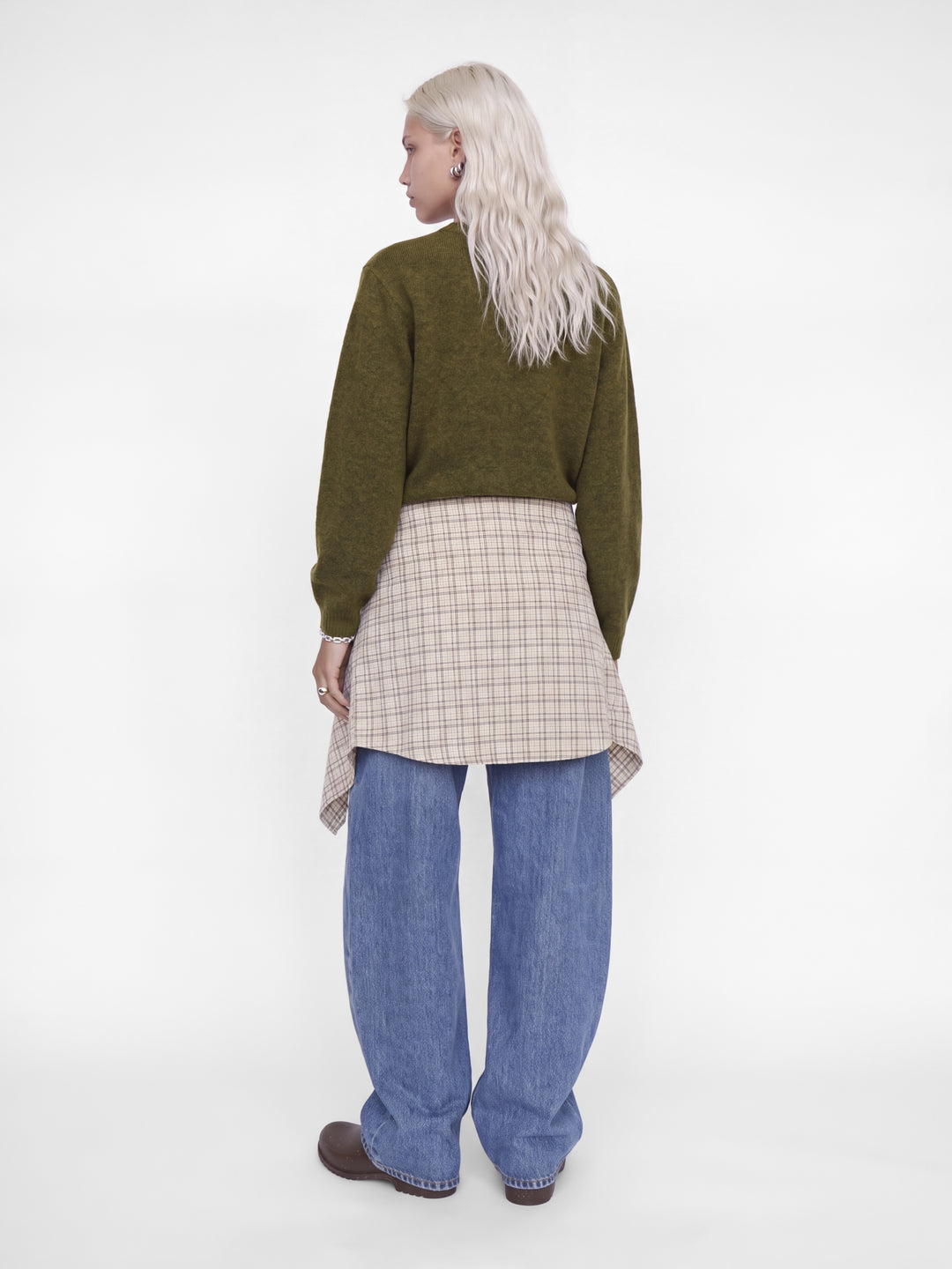 JXVALERIA CREW NECK KNIT, Nutria 176062 Bild 5