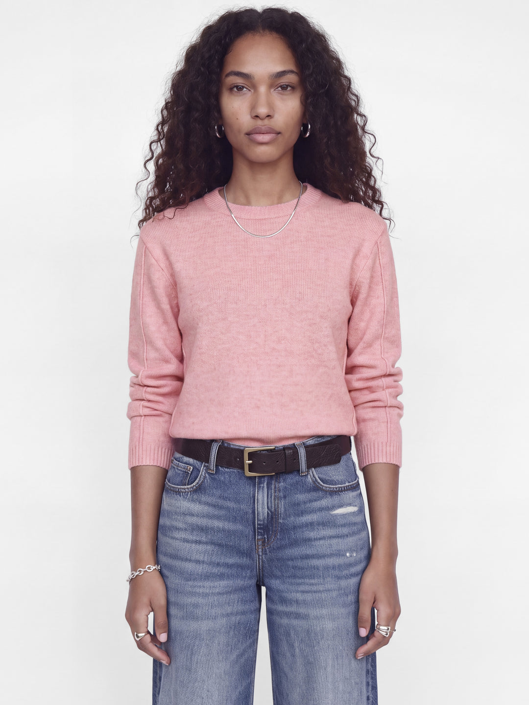 JXVALERIA CREW NECK KNIT, Pink Nectar 176935 Bild 7