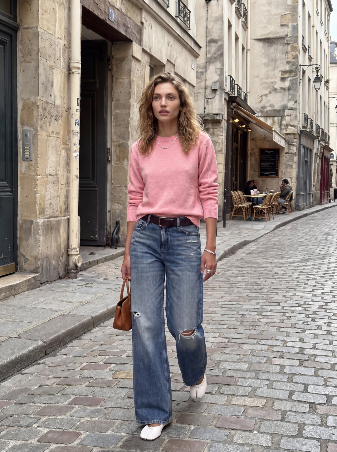 JXVALERIA CREW NECK KNIT, Pink Nectar 176935 Bild 9