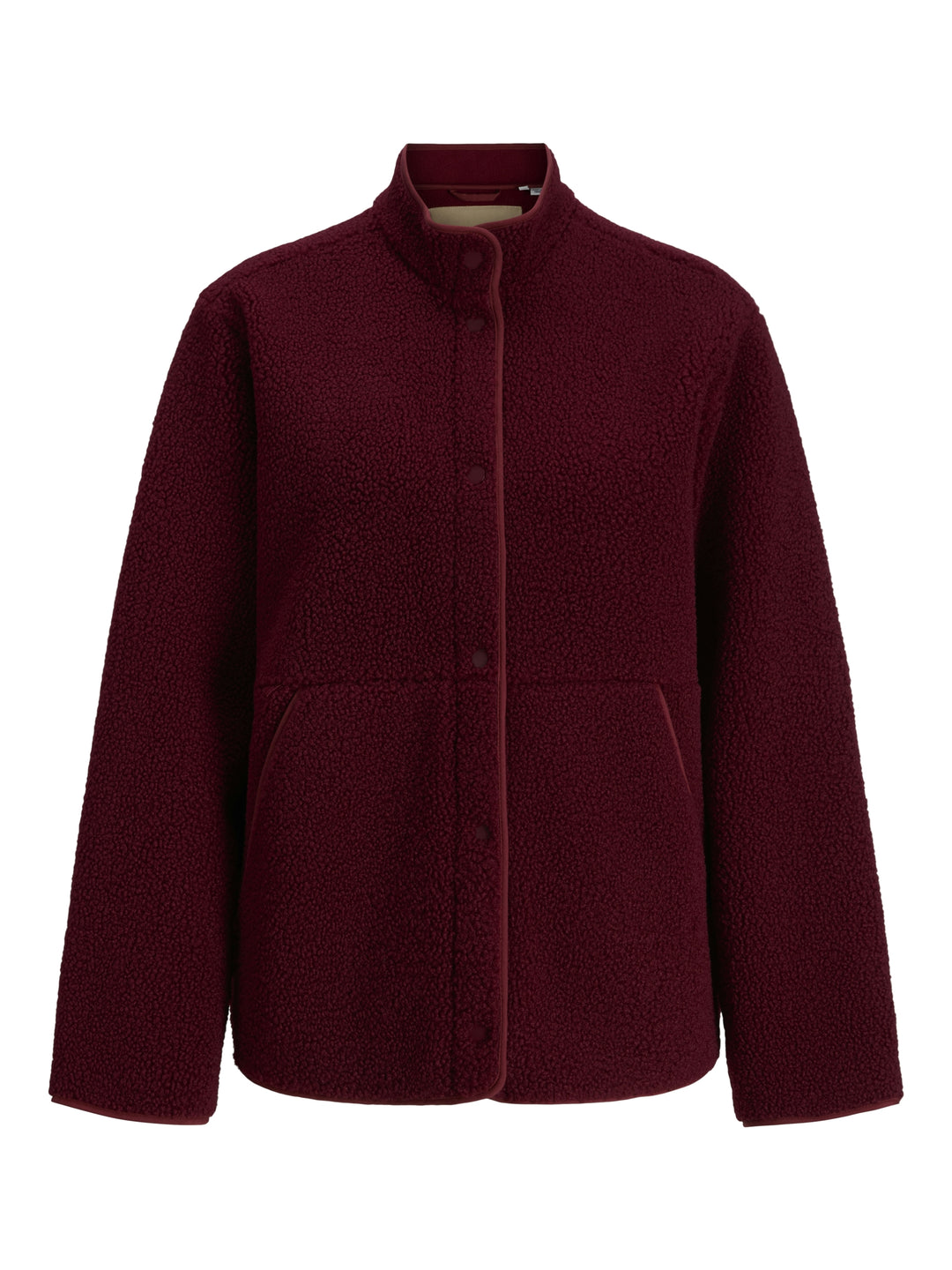 JXVERA TEDDY JACKET OTW SN, Cabernet 177105 Bild 1