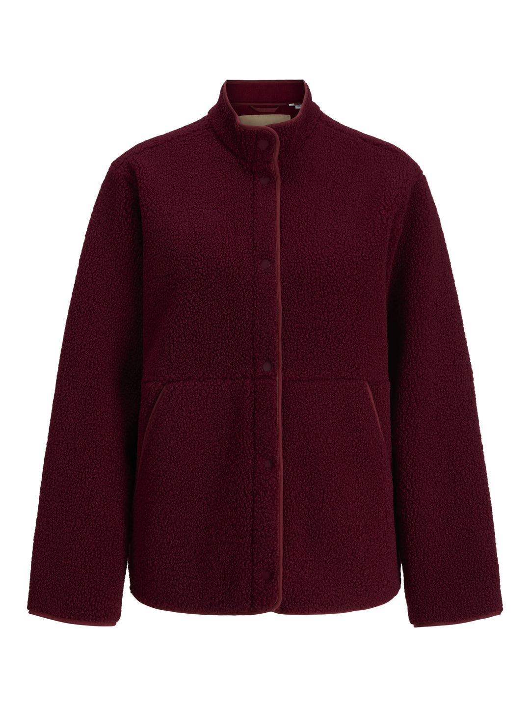 JXVERA TEDDY JACKET OTW SN, Cabernet 177105 Bild 1