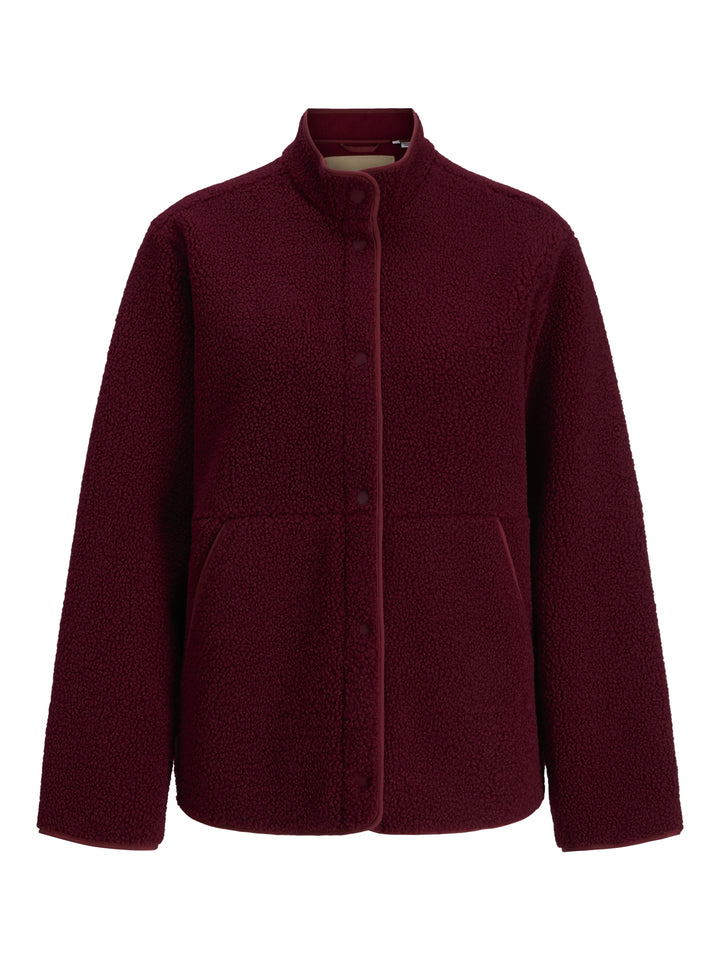 JXVERA TEDDY JACKET OTW SN, Cabernet 177105 Bild 1