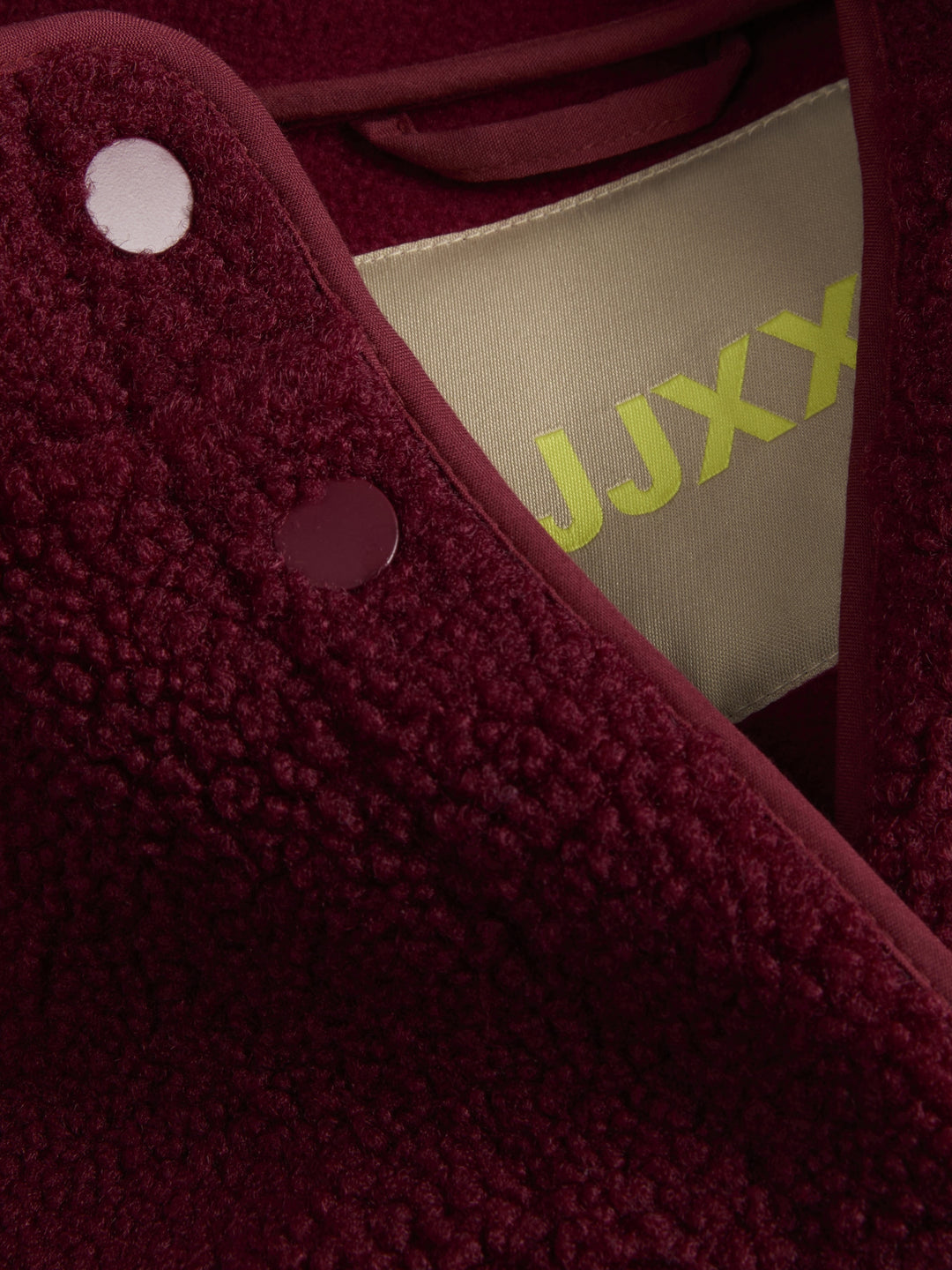 JXVERA TEDDY JACKET OTW SN, Cabernet 177105 Bild 3