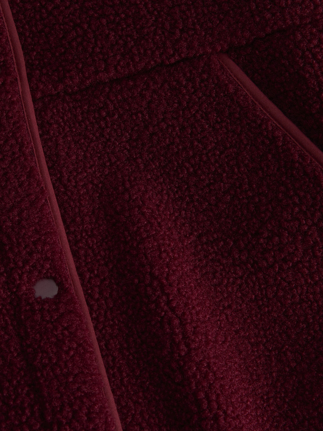 JXVERA TEDDY JACKET OTW SN, Cabernet 177105 Bild 4