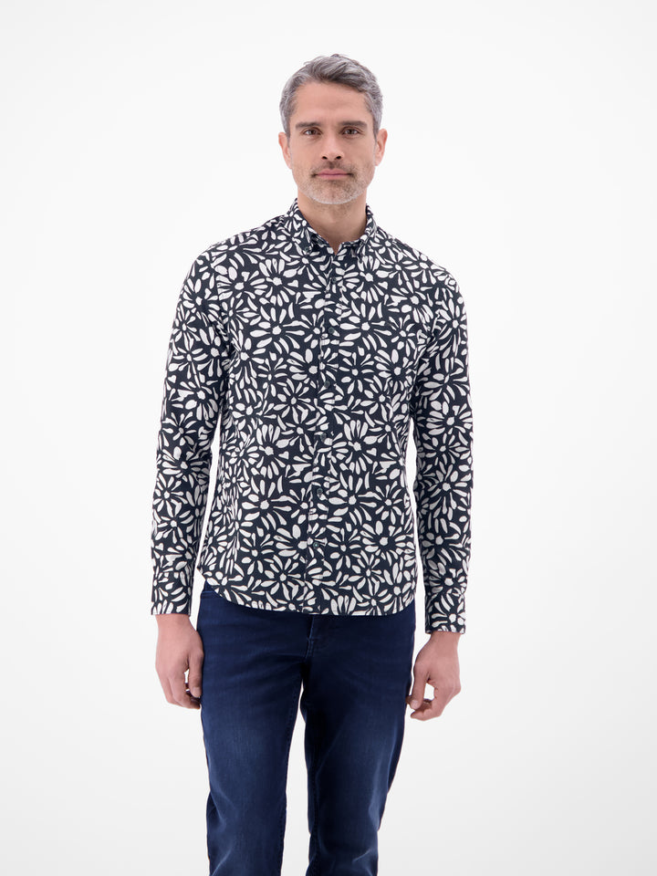 HEMD 1/1 ARM, CLASSIC NAVY 485 Bild 3