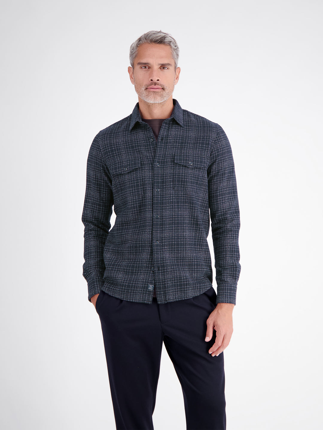HEMD 1/1 ARM, CLASSIC NAVY 485 Bild 3