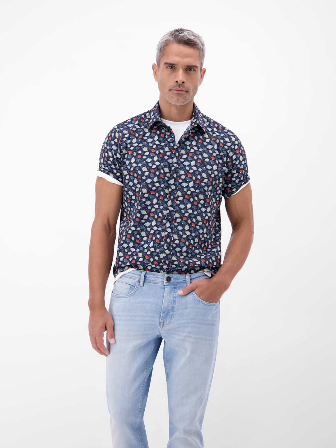 HEMD 1/2 ARM, CLASSIC NAVY 485 Bild 3