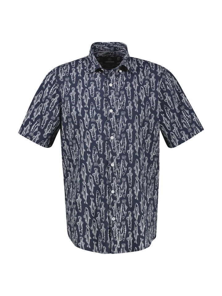 HEMD 1/2 ARM, CLASSIC NAVY 485 Bild 1