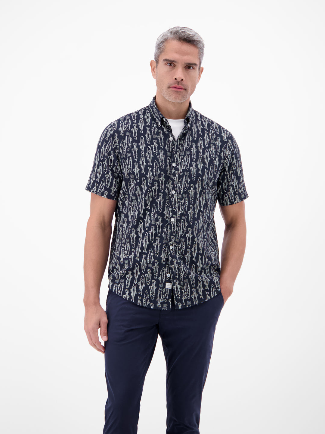 HEMD 1/2 ARM, CLASSIC NAVY 485 Bild 3