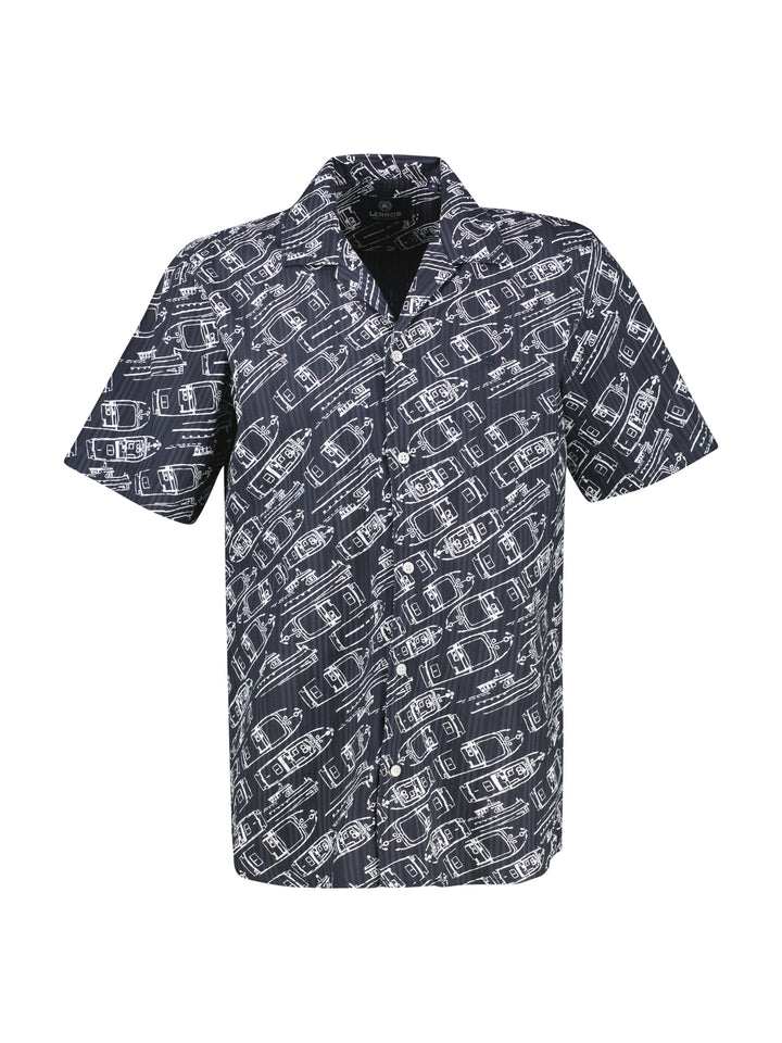 HEMD 1/2 ARM, CLASSIC NAVY 485 Bild 1
