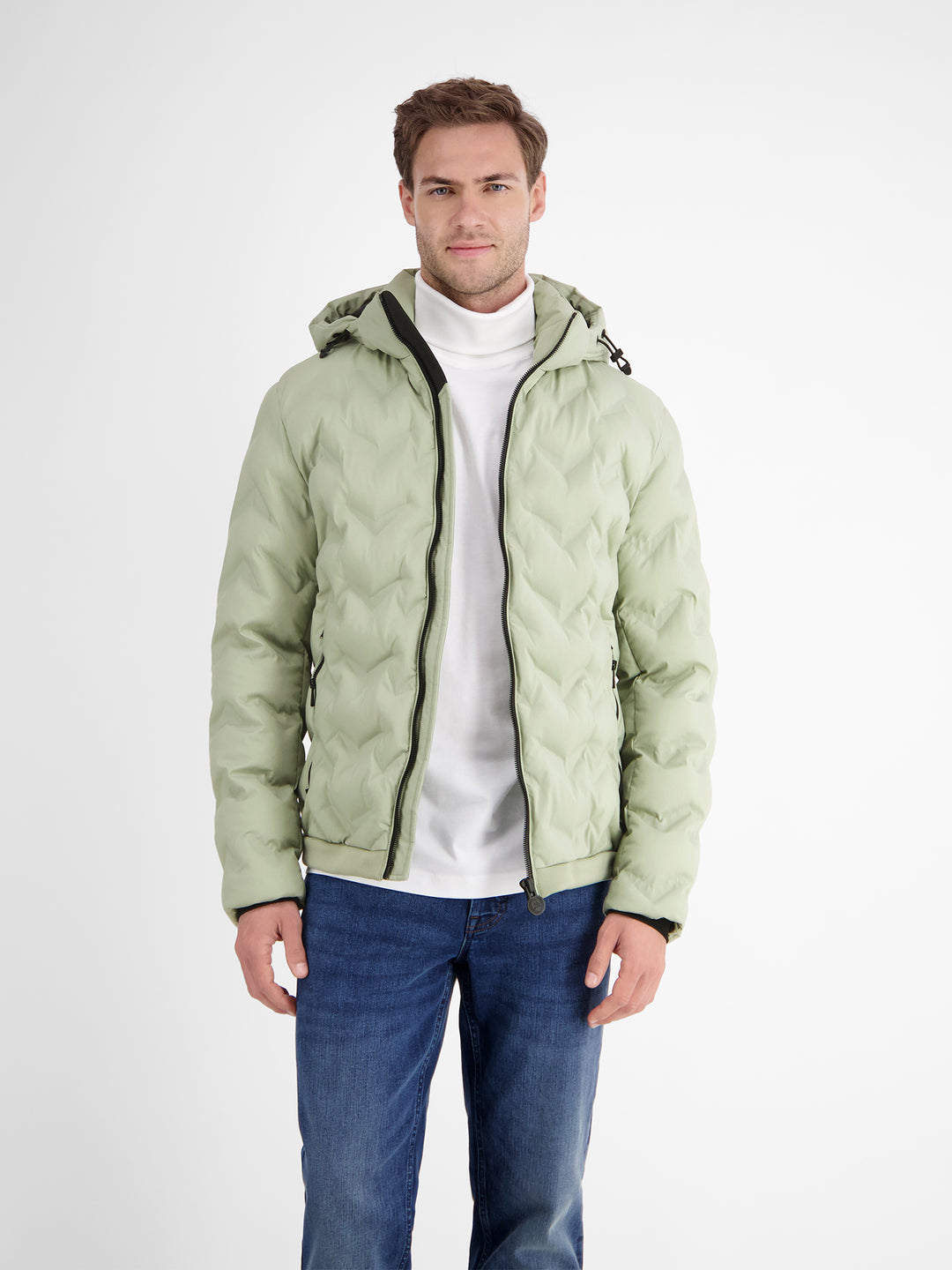 OUTDOORJACKE, BLEACHED OLIVE 638 Bild 4