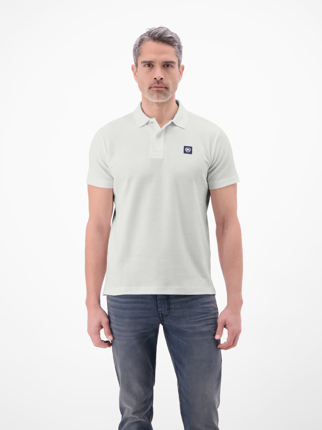 POLO 1/2 ARM, BROKEN WHITE 103 Bild 3