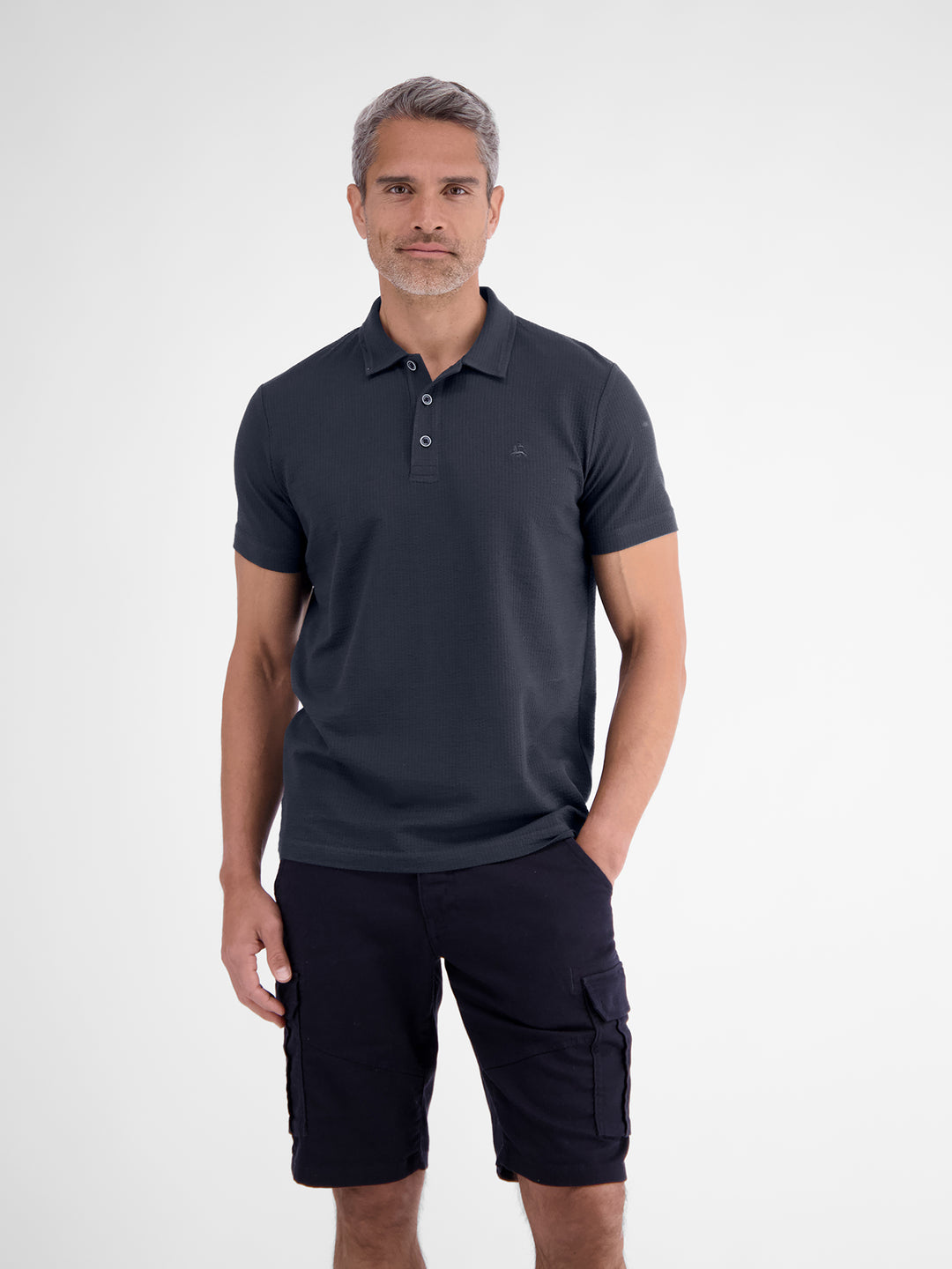 POLO 1/2 ARM, CLASSIC NAVY 485 Bild 3